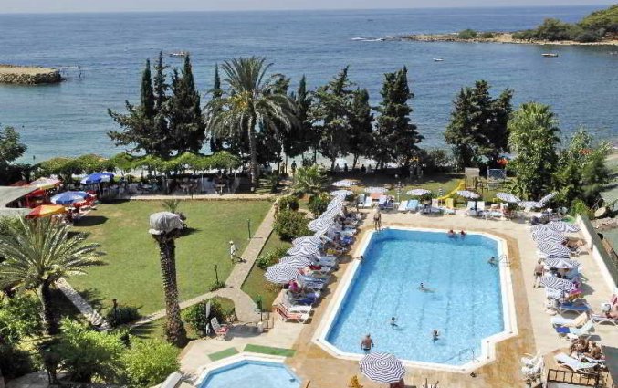 Bovenaanzicht hotel Incekum Su Alanya