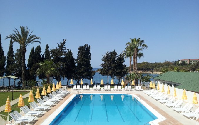 Bovenaanzicht hotel Incekum Su Alanya