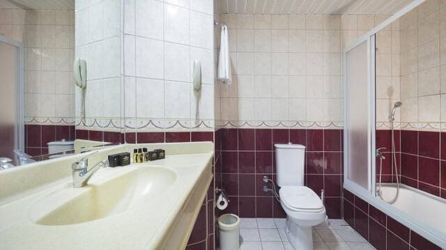Badkamer van Hotel Aydinbey Gold Dream