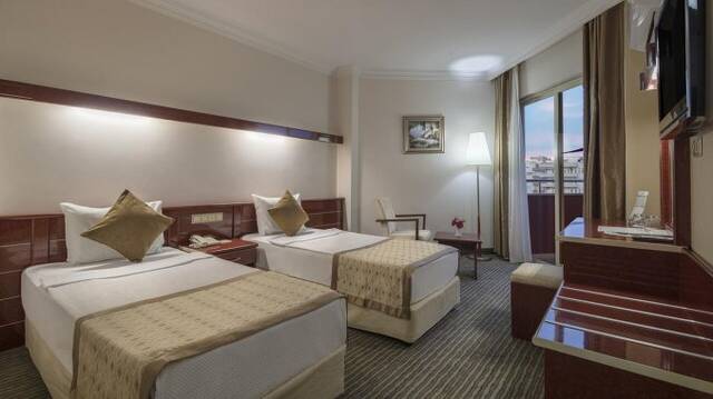 Tweepersoonskamer van Hotel Aydinbey Gold Dream