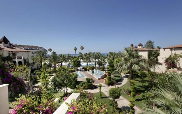 Tuin van Hotel en Villas Saphir in Alanya