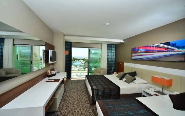 Tweepersoonskamer van Resort White City in Alanya