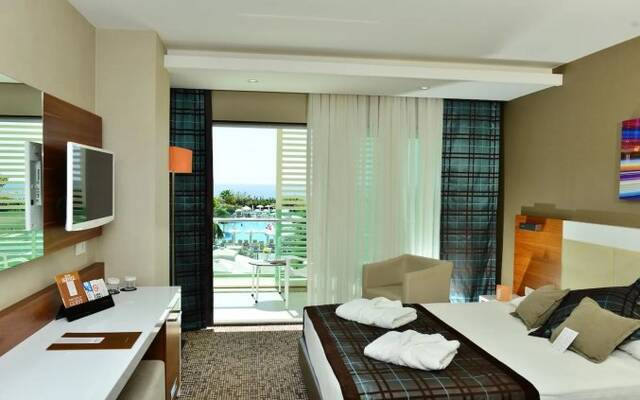Tweepersoonskamer van Resort White City in Alanya