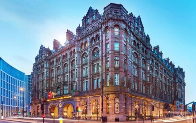 Gebouw van Hotel The Midland Manchester