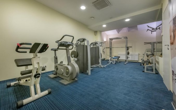 Fitnessruimte van Hotel Artis Centrum in Vilnius