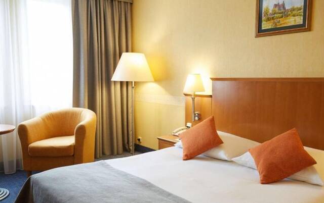 Tweepersoonskamer van Hotel Scandic Wroclaw