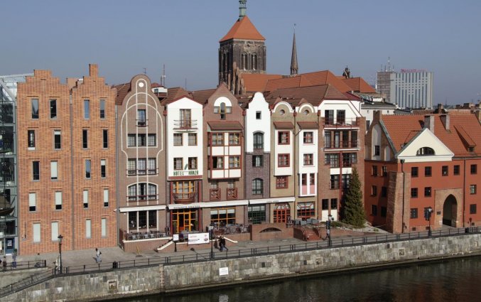 Gebouw van Hotel Hanza Gdańsk