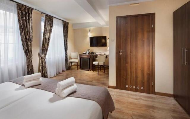 Tweepersoonskamer van Hotel Bonum Gdansk