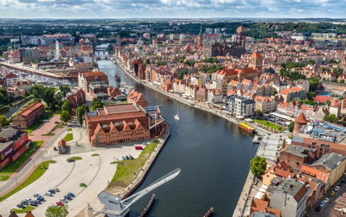 Uitzicht over Gdansk 