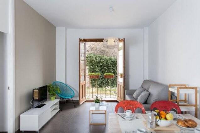 Woonkamer van Appartementen Valencia Centre Torres de Quart Valencia