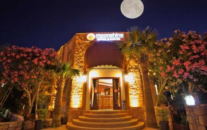 Gebouw van Moonshine Hotel & Suites Bodrum