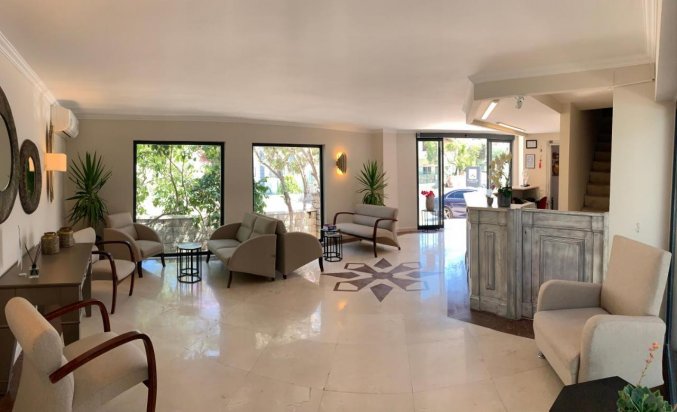 Lobby van Moonshine Hotel & Suites Bodrum