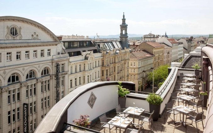 Dakterras van Hotel NH Collection Wien Zentrum Wenen