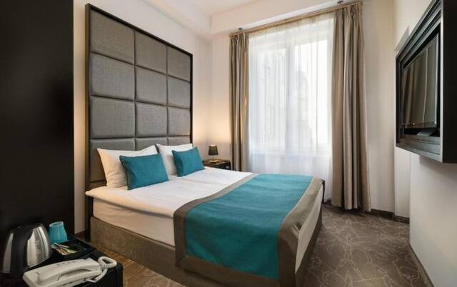 Tweepersoonskamer van Arcadia Hotel Budapest