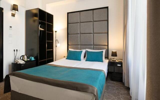 Tweepersoonskamer van Arcadia Hotel Budapest