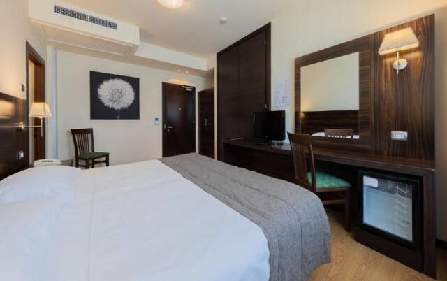 Tweepersoonskamer van Quality Hotel Delfino Venezia Mestre Venetië