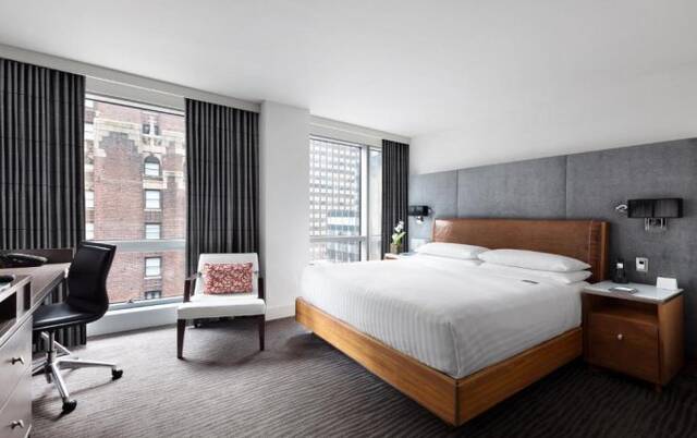 Tweepersoonskamer van Hotel 48 Lex New York