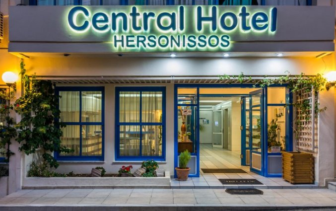 Gebouw van Hotel Hersonissos Central