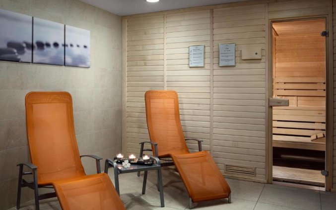 Sauna in Hotel Cosmopolitan in Praag
