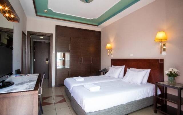 Twin room Pythagorion Hotel Athene