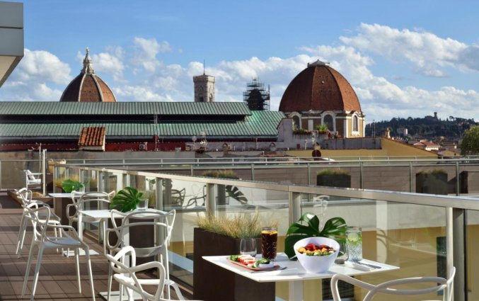 Uitzicht vanaf Hotel Glance in Florence