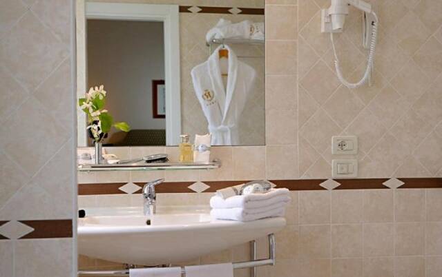 Badkamer van Hotel Plaza Venice