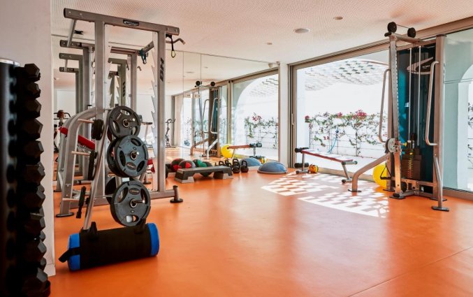 Fitnessruimte in Ebano Hotel Apartments & Spa Ibiza