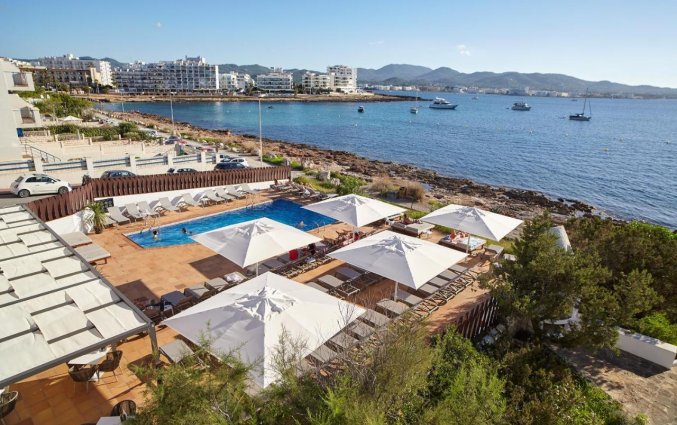 Uitzicht vanaf Sol Bahía Ibiza Suites