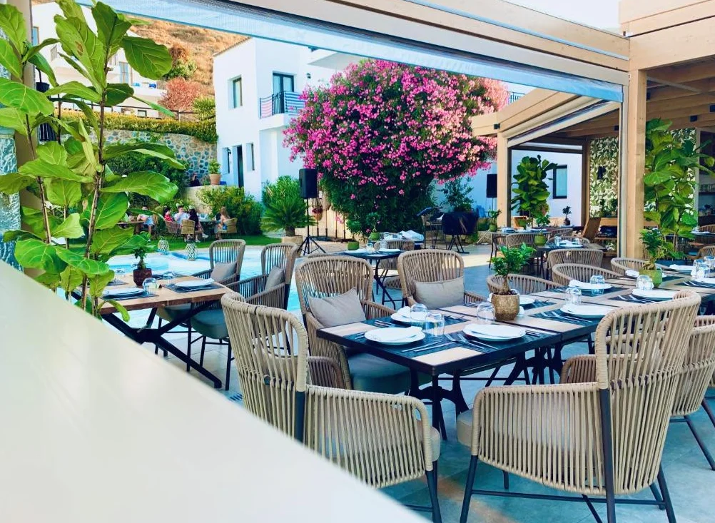 Hotel Creta Blue Boutique terras