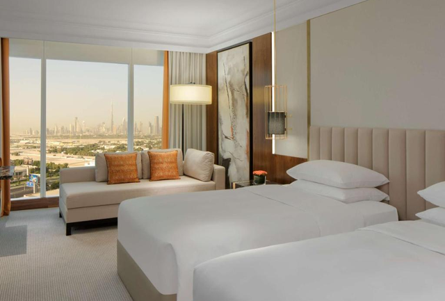 Tweepersoonskamer van Grand Hyatt Dubai