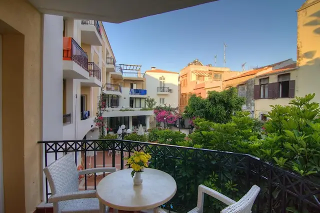 Fortezza Hotel balkon 
