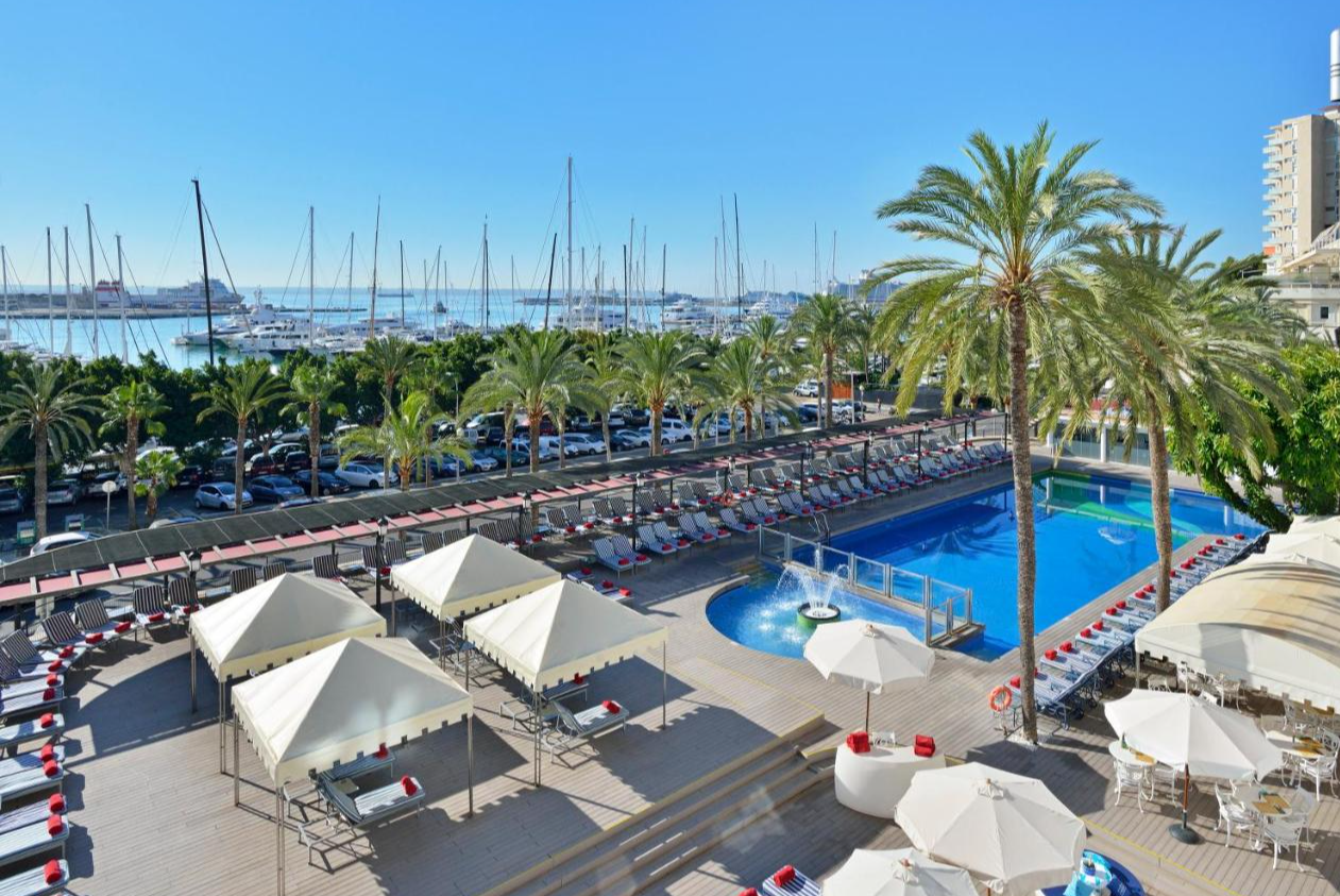 Uitzicht vanaf Hotel Victoria Gran Meliá Mallorca
