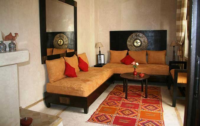 Lounge van Riad Diana in Marrakech