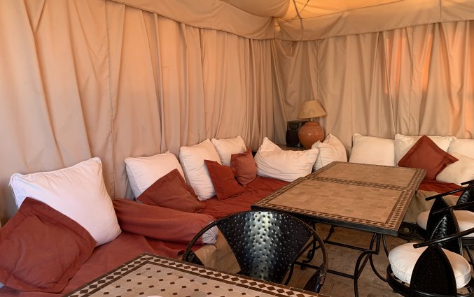 Lounge van Riad Diana in Marrakech