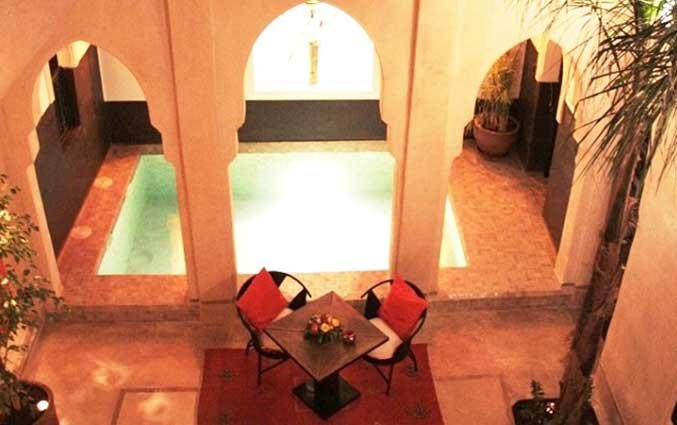 Zwembad van Riad Diana in Marrakech