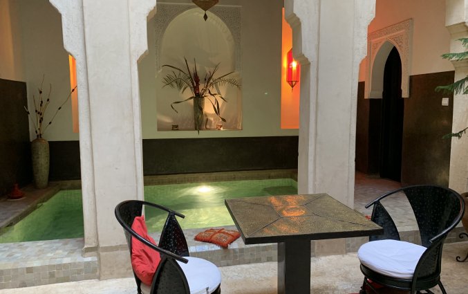 Zwembad van Riad Diana in Marrakech