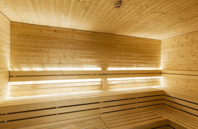 Sauna van Hotel Island op IJsland