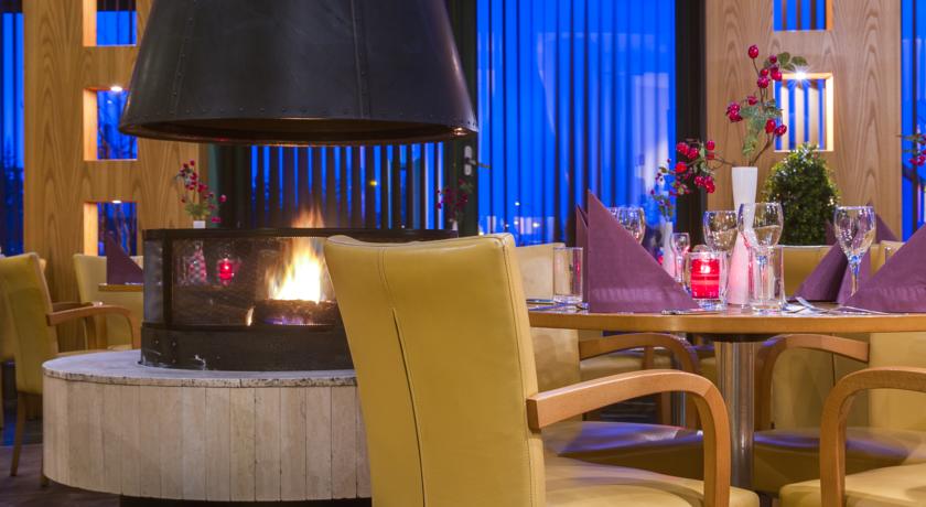 Lounge van Hotel Radisson Blu Saga op IJsland