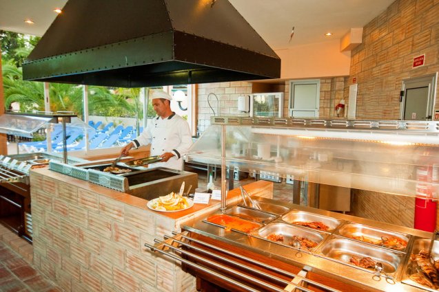 Ontbijtbuffet van Hotel Balaia Mar in de Algarve