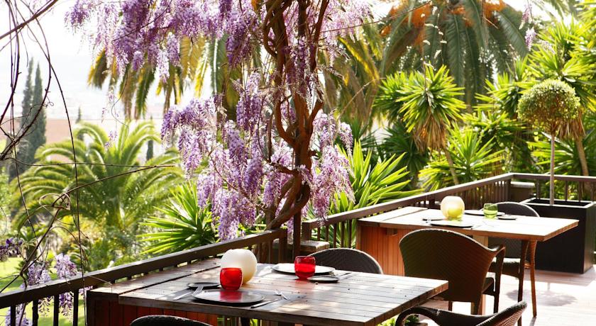 Terras van Gran Hotel Monterrey Lloret de Mar Costa Brava