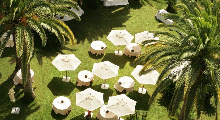 Tuin van Gran Hotel Monterrey Lloret de Mar Costa Brava