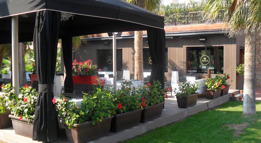 Tuin van Gran Hotel Monterrey Lloret de Mar Costa Brava