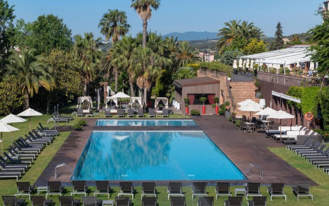 Zwembad van Gran Hotel Monterrey Lloret de Mar Costa Brava