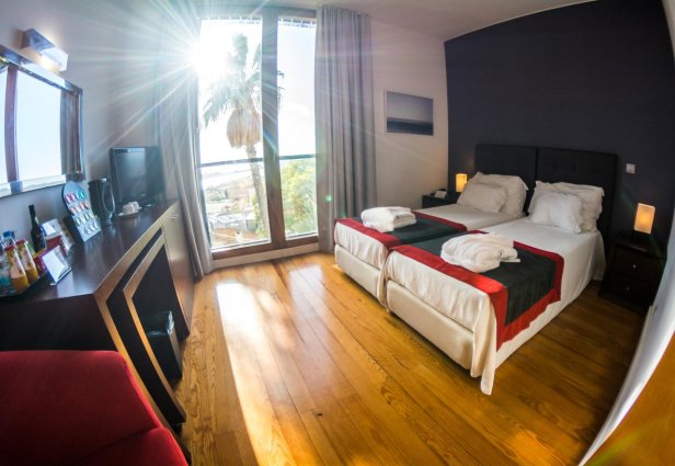 Tweepersoonskamer van Hotel ARTS in Conde Carvahal op Madeira 