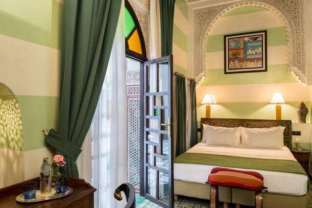 Tweepersoonskamer van Riad Algila Fès