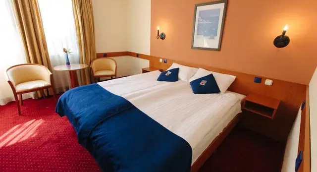 Tweepersoonskamer Hotel Mediterran in Budapest