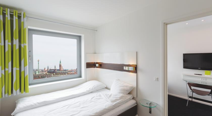 Tweepersoonskamer van Hotel Wakeup Copenhagen Kopenhagen