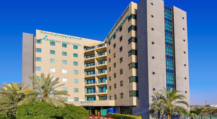 Gebouw van Hotel Arabian Park in Dubai