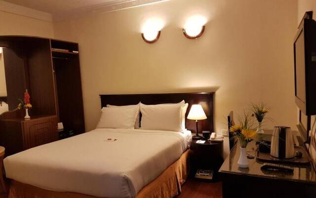 Kamer van Hotel Al Jawhara Metro in Dubai