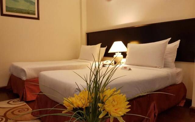 Kamer van Hotel Al Jawhara Metro in Dubai